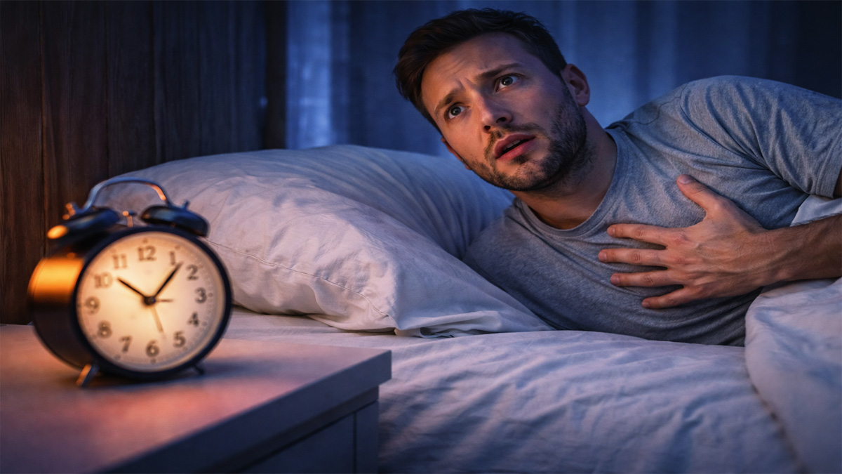 me despierto con el corazón acelerado por la noche