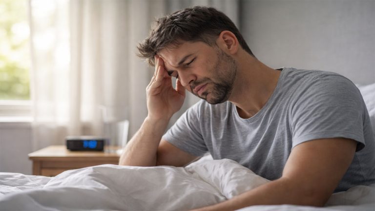 me levanto con dolor de cabeza por la mañana