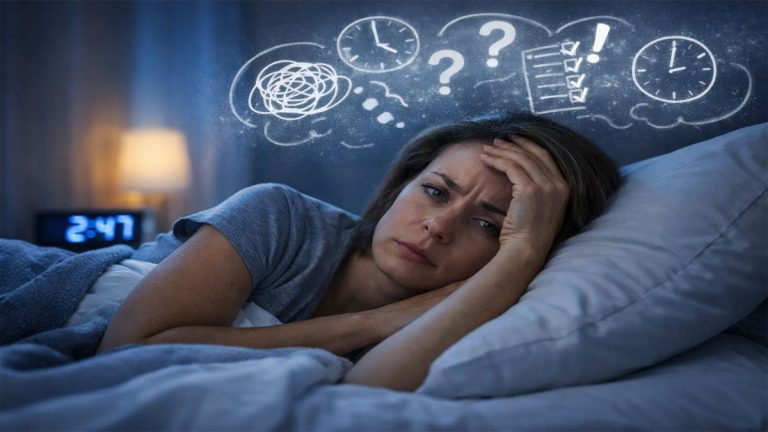 no puedo dejar de pensar cuando intento dormir