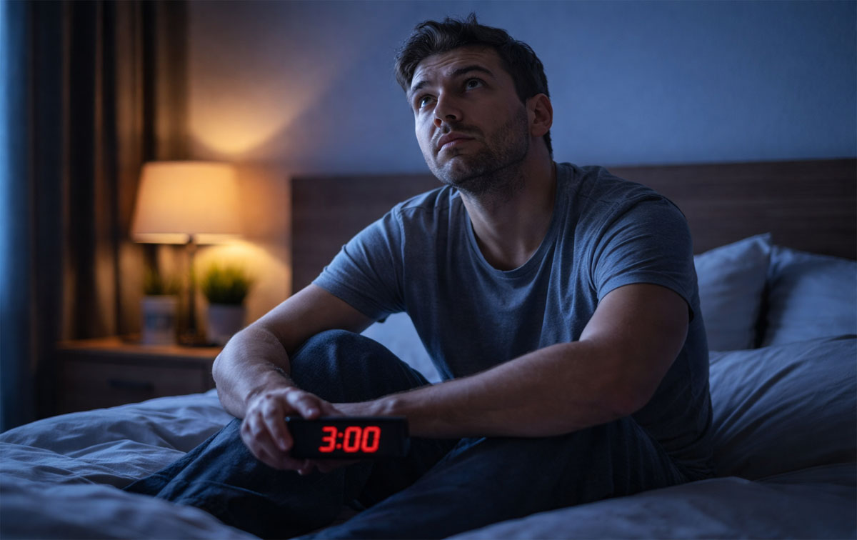 me despierto y no puedo volver a dormir